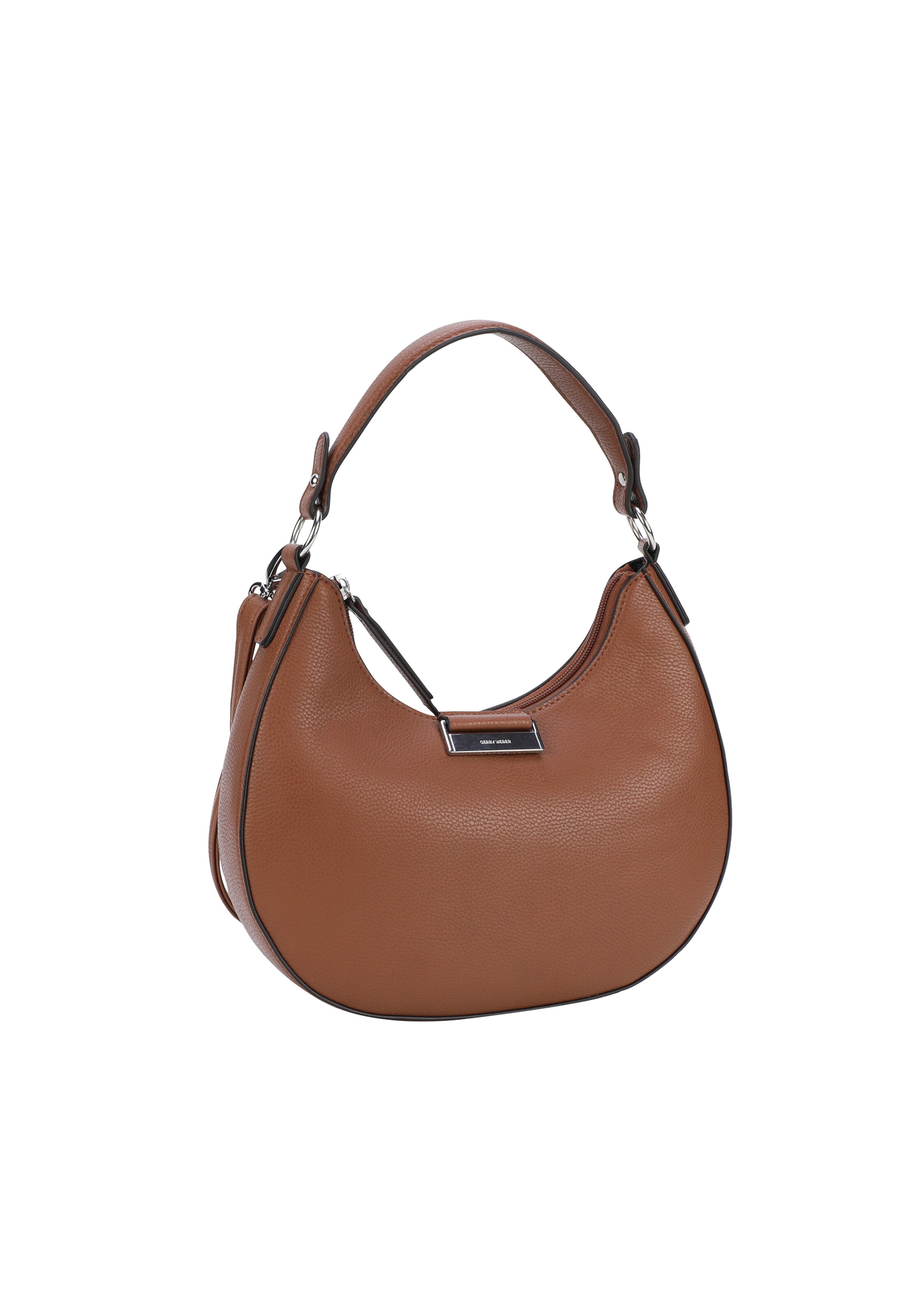 GERRY WEBER Schoudertas 'Talk Different Ll ' in Bruin