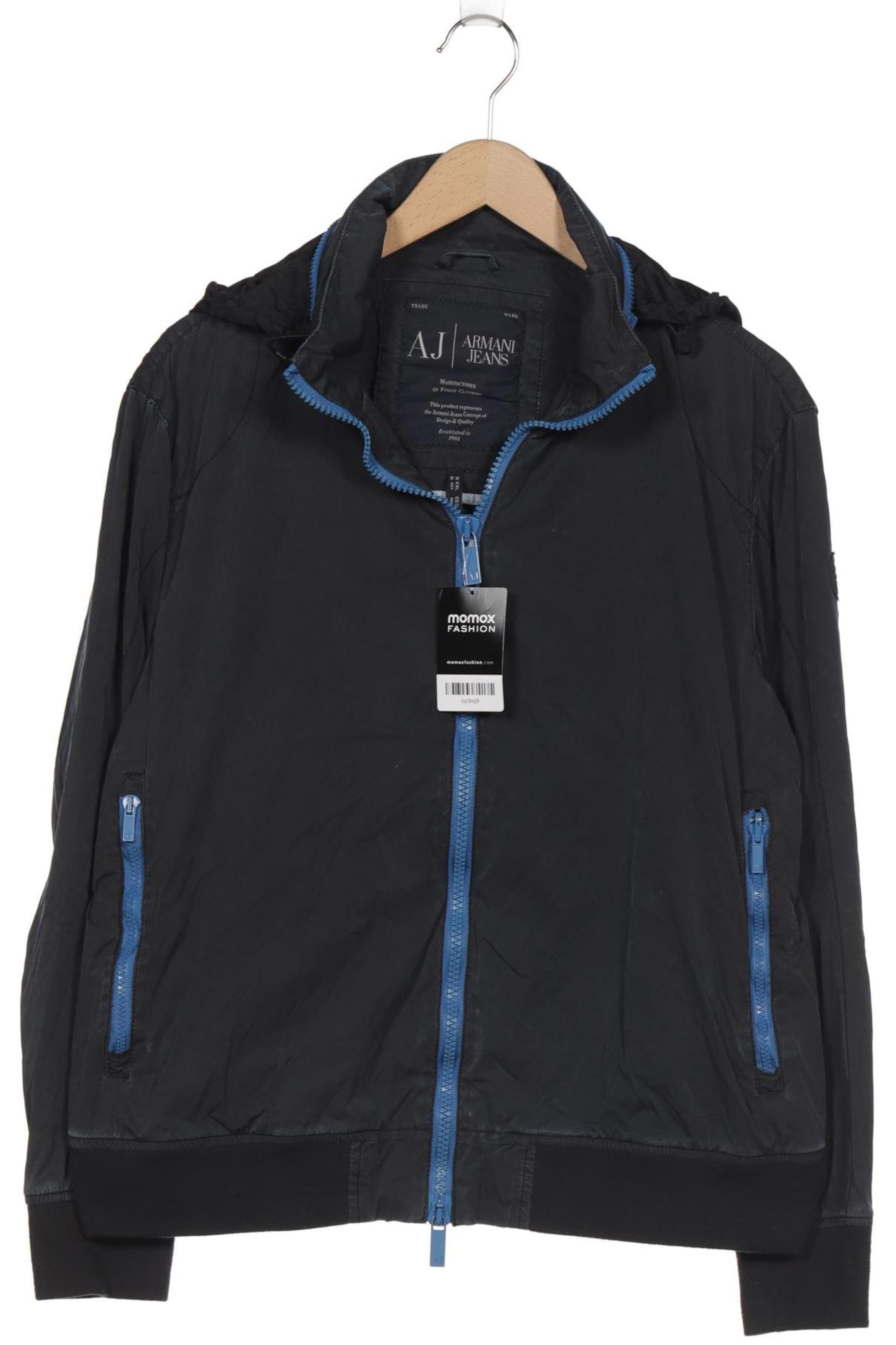 Armani Jeans Jacket & Coat in XXL in Blue: front