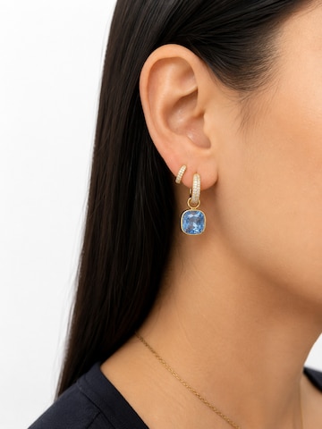 Secret Stones Earrings '2in1 blue perfection' in Blue: front