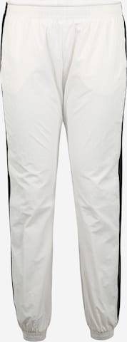 Pantaloni de la Urban Classics pe alb: față