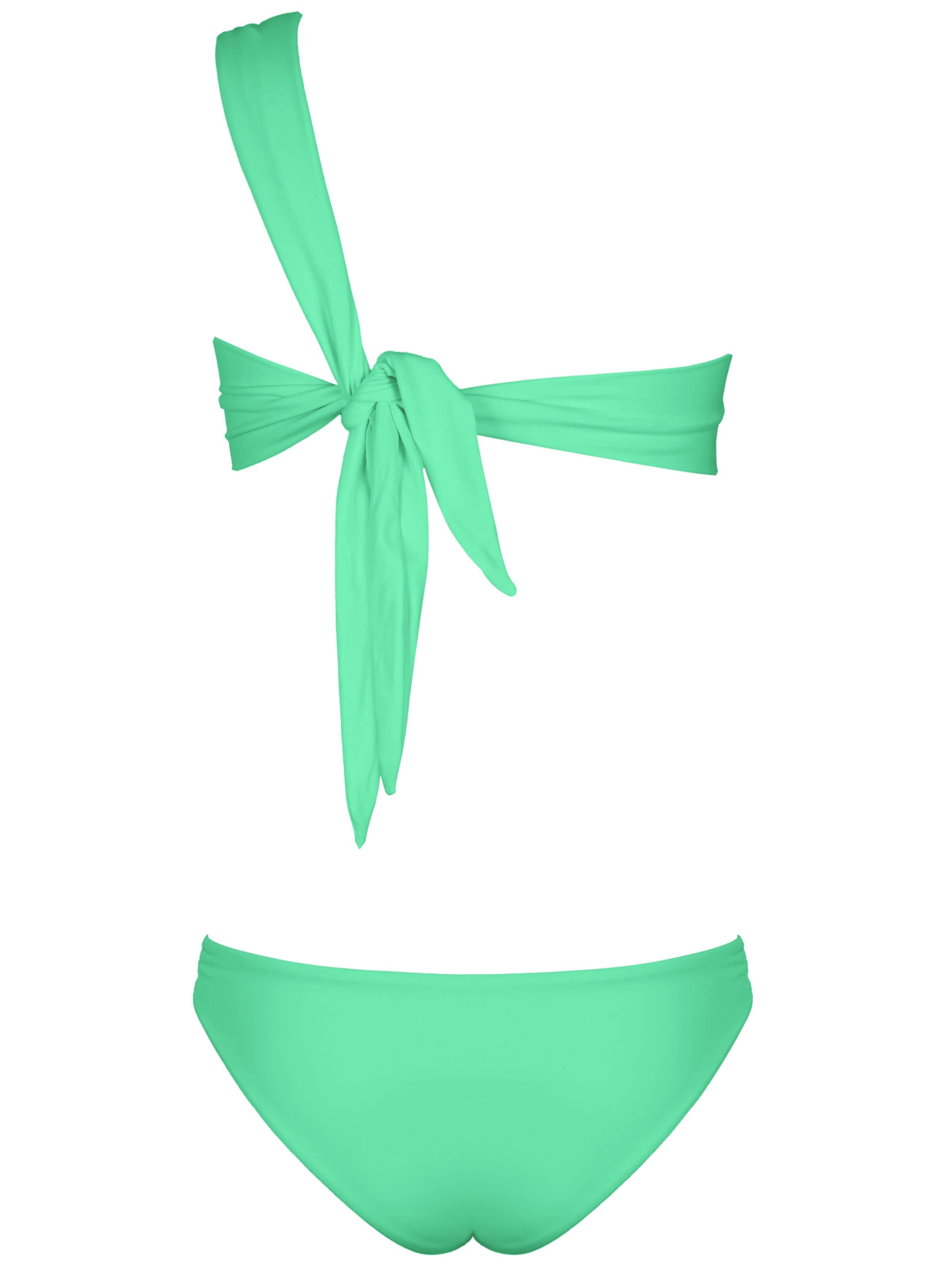 SEA ME SWIM Bandeau Bikini 'BORA BORA' in Green