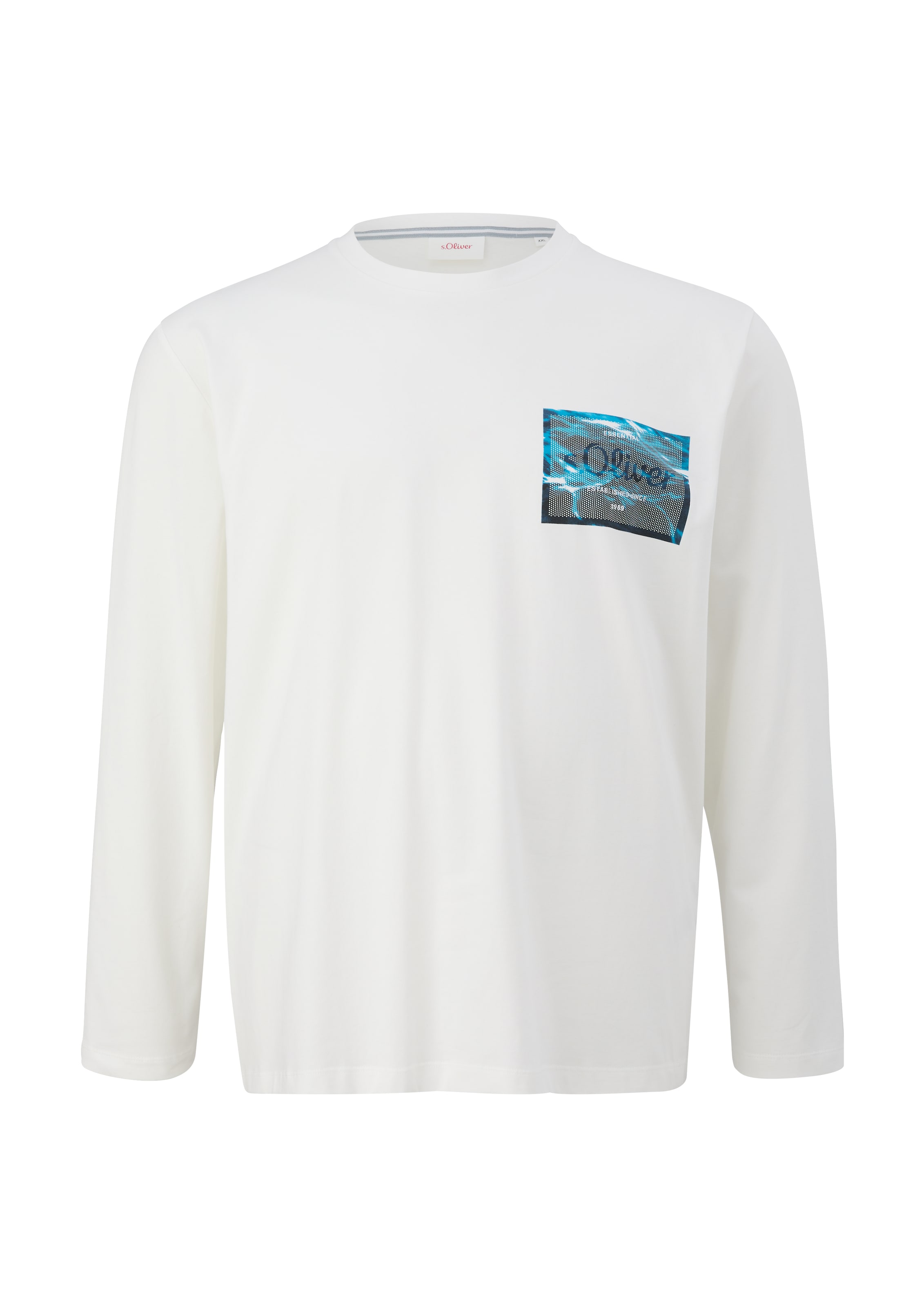 s.Oliver Shirt in Wit: voorkant