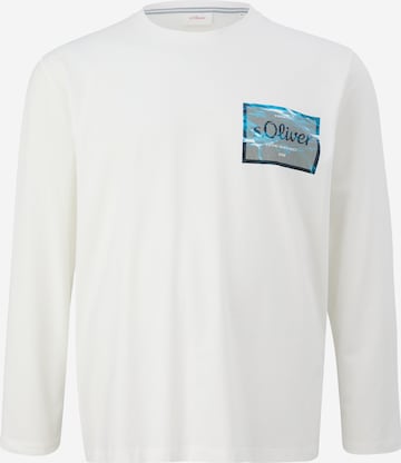 s.Oliver Shirt in White: front