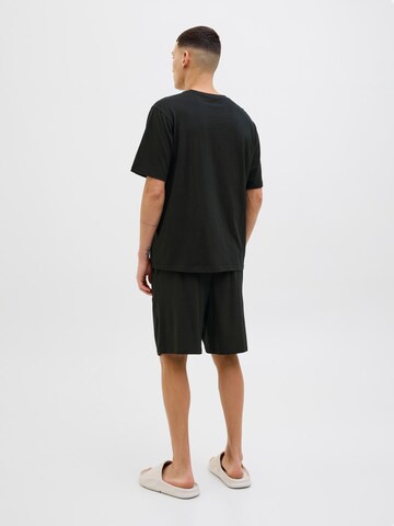 JACK & JONES Krátke pyžamo 'JACEVEREST' - Čierna