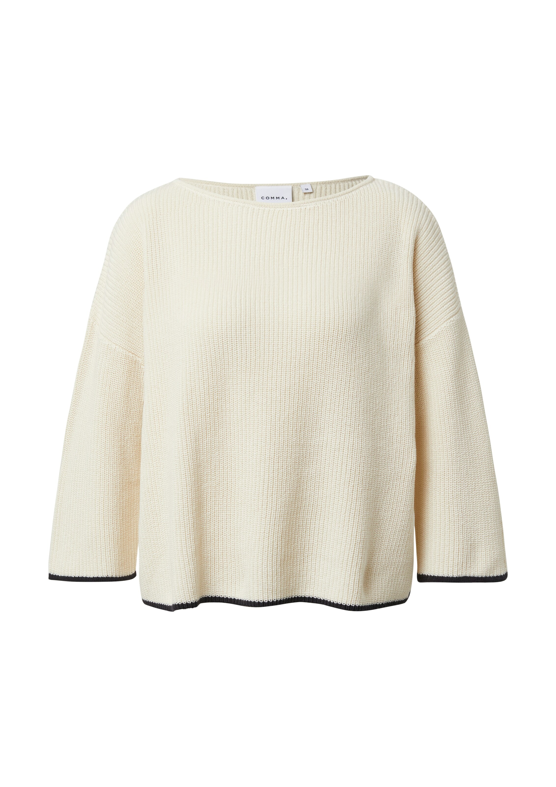 COMMA Sweater in White: front