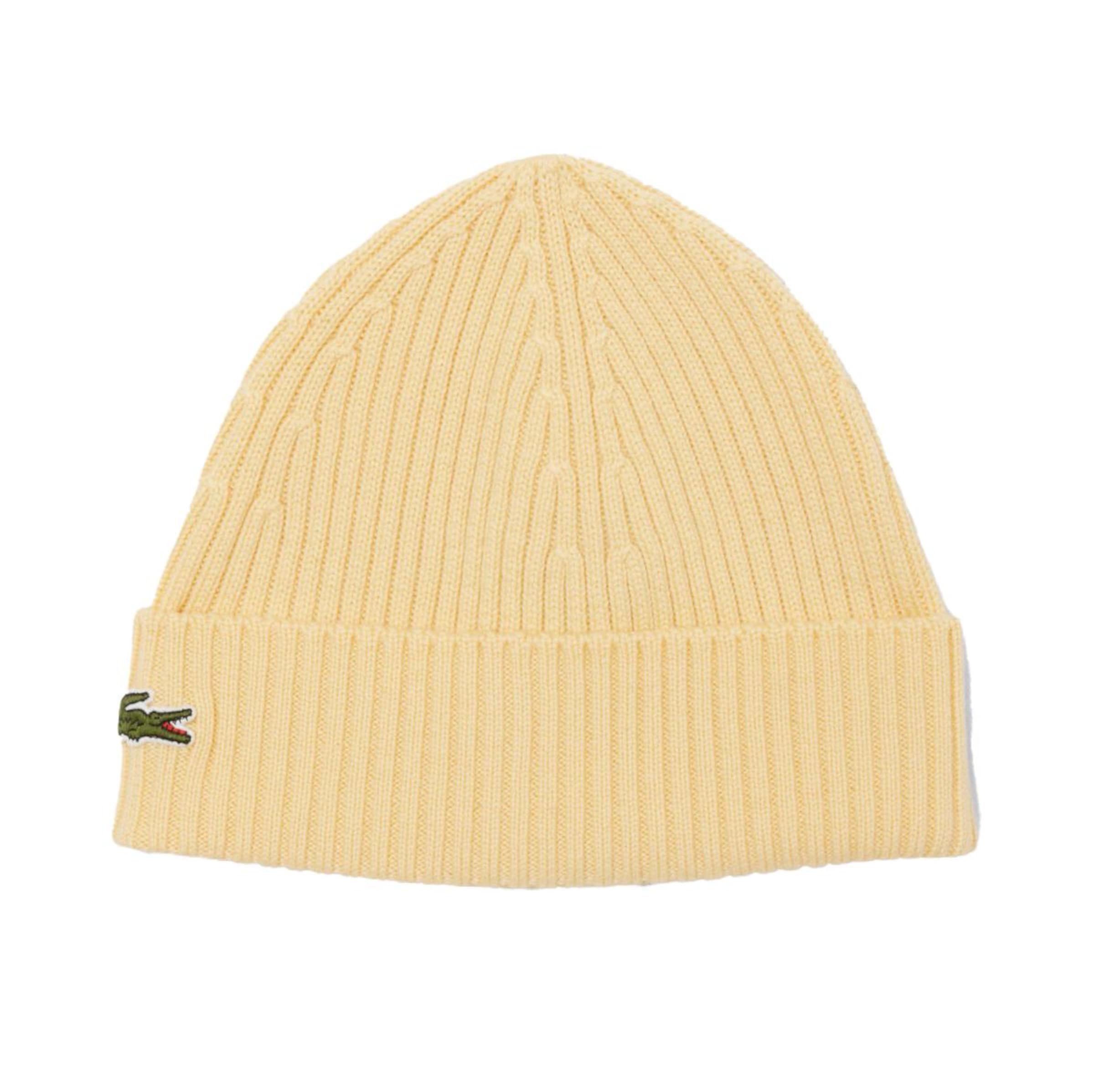 LACOSTE Mütze in Gelb: Vorderseite