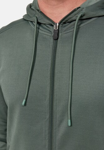 Ordinary Truffle Zip-Up Hoodie 'BASTI' in Green