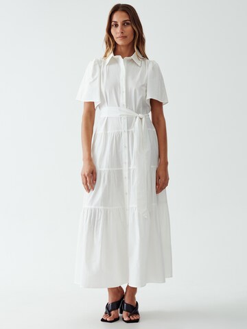 Robe-chemise Willa en blanc