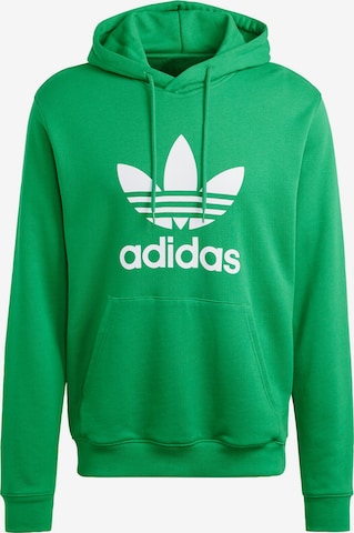 ADIDAS ORIGINALS Sweatshirt in Groen: voorkant