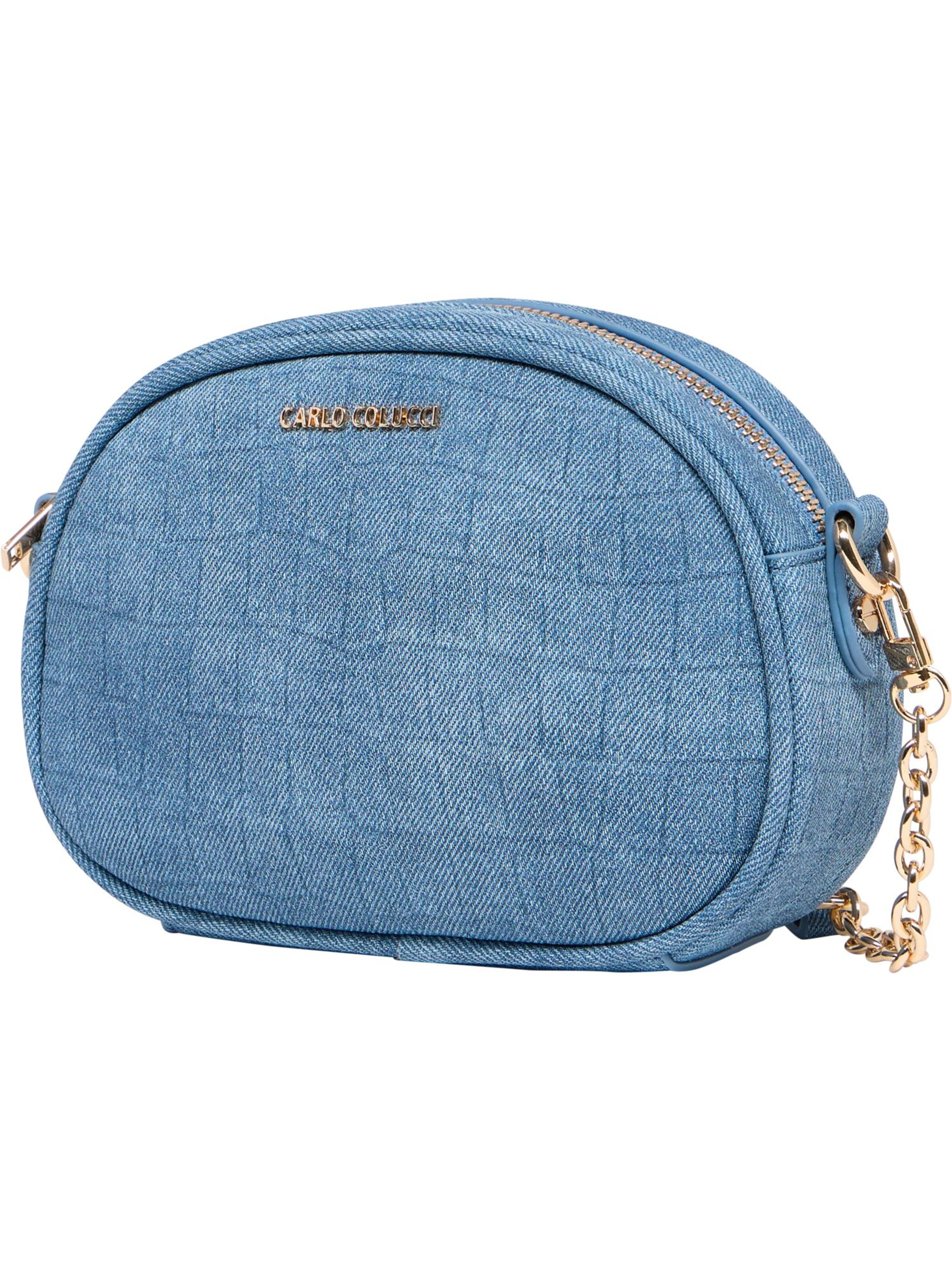 Sac à bandoulière ' di Monaco ' Carlo Colucci en bleu