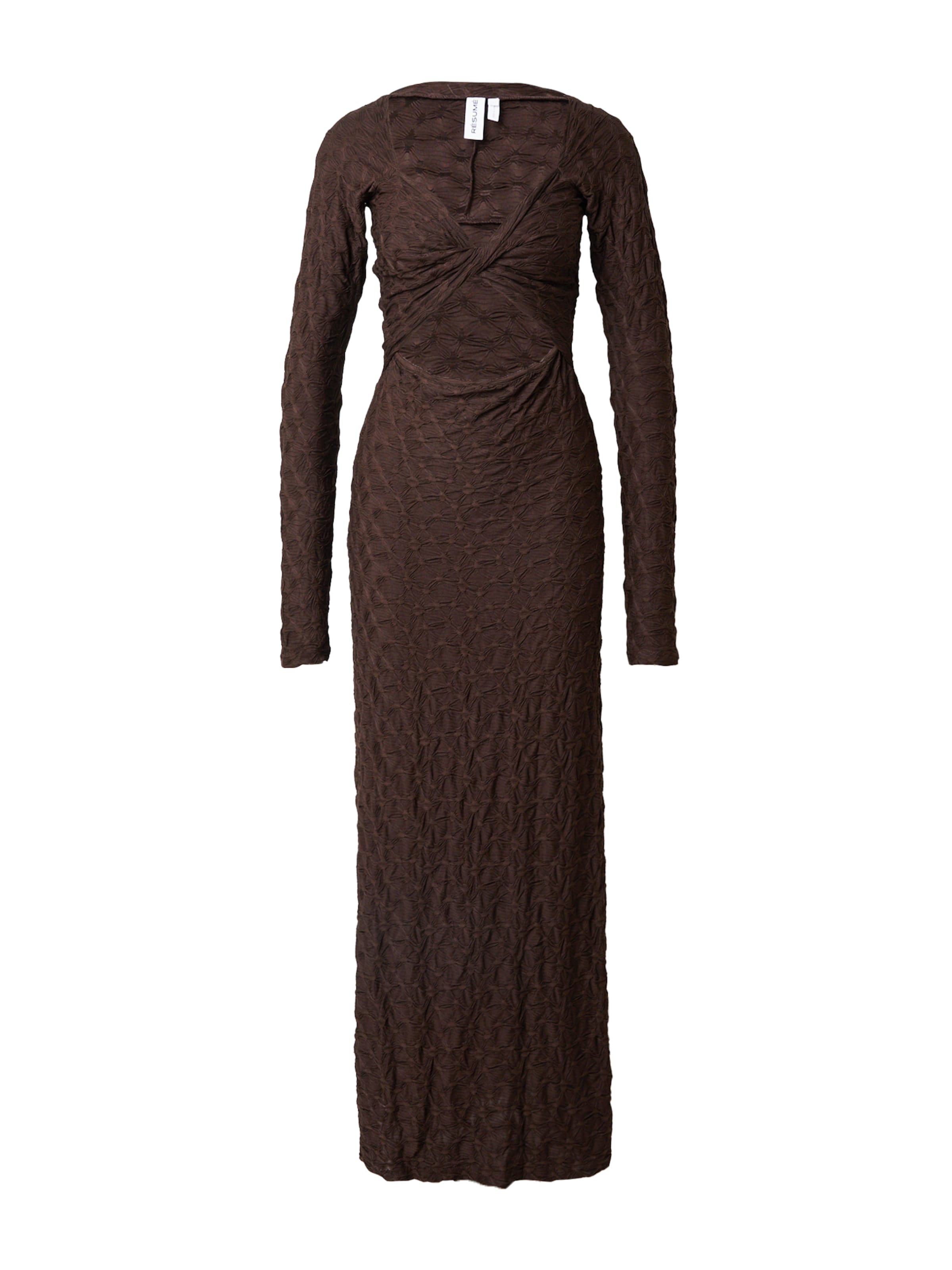 Résumé Dress in Brown: front