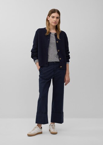 s.Oliver Regular Trousers in Blue: front