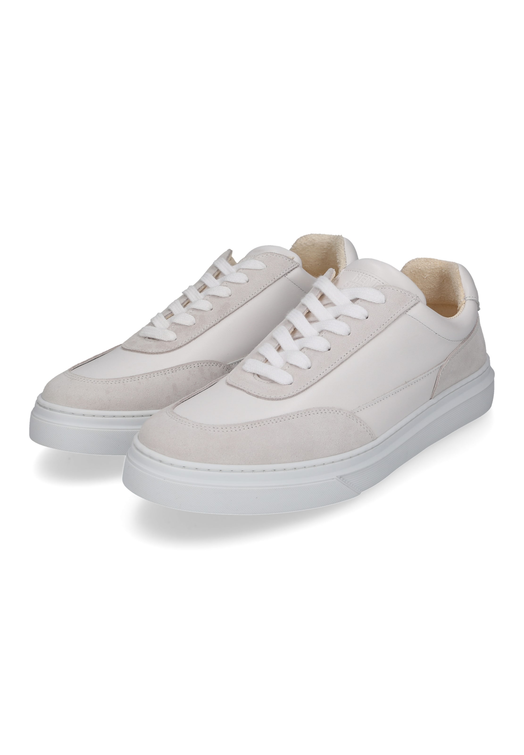 Henry Stevens Platform trainers 'Travis' in White