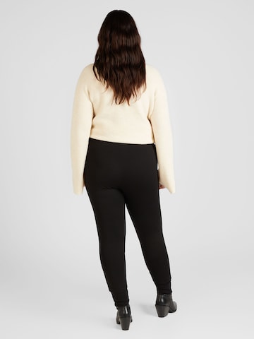 ABOUT YOU Curvy Regular Leggings 'Camilla' in Black