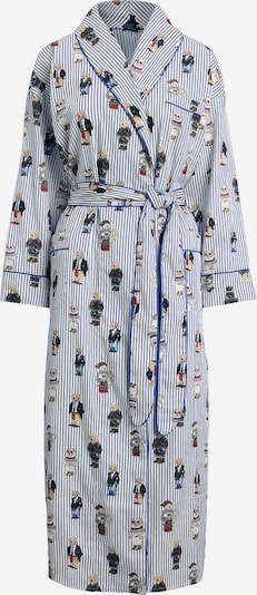 Polo Ralph Lauren Short Bathrobe ' Iconic Bear ' in L-XL in Light blue / Mixed colors, Item view