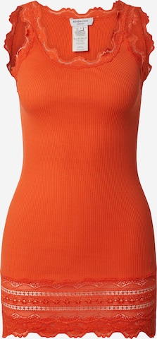 Top di rosemunde in rosso: frontale