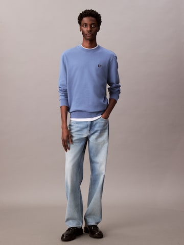 Calvin Klein Jeans Mikina - Modrá