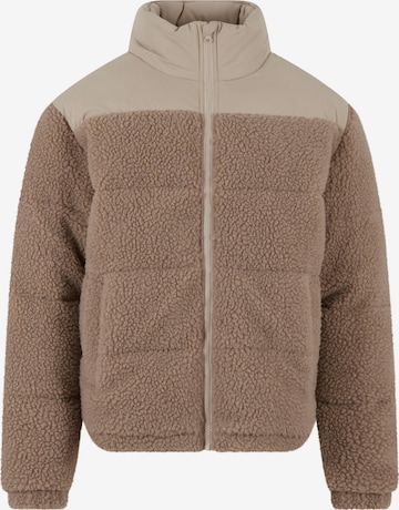 Urban Classics Fleecetakki värissä beige: etupuoli