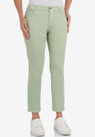 wonderjeans Slim fit Jeans in Green: front