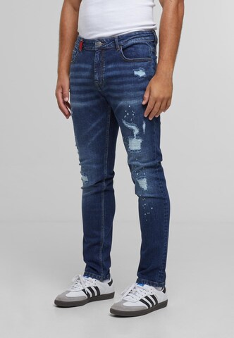 2Y Premium Slim fit Jeans 'Emilio' in Blue