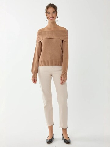 Hiccup Pulover 'Pullover' | rjava barva