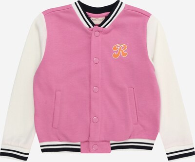 KIDS ONLY Veste mi-saison 'CONNIE' en orange / rose clair / noir / blanc, Vue avec produit