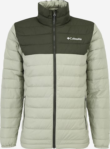 COLUMBIA Куртка в спортивном стиле 'Powder Lite II' в Зеленый: спереди