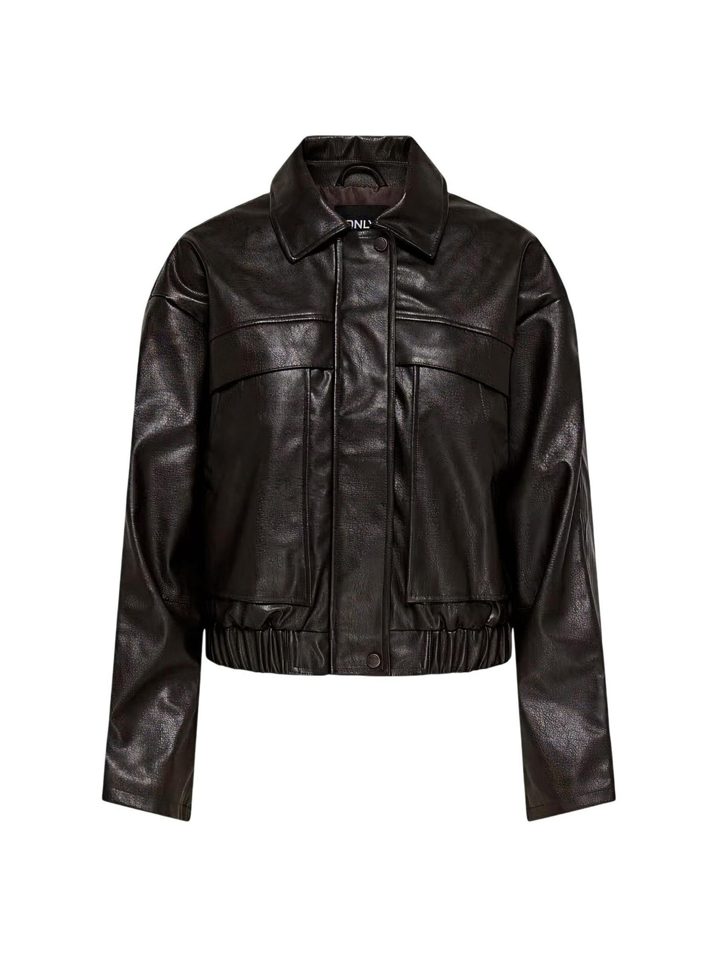 Giacca invernale 'ONLMELLE FAUX LEATHER JACKET OTW 15373701' di ONLY in marrone