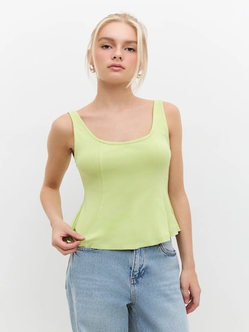 No Matter What Top – zelená: přední strana