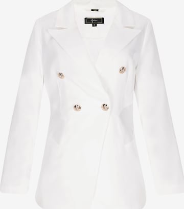 faina - Blazer en blanco: frente