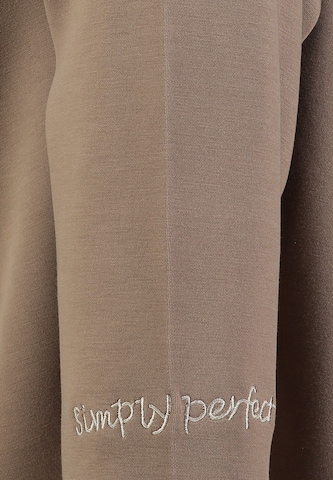 Key Largo Sweatshirt ' SLOPE ' i brun