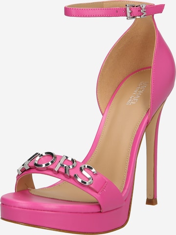 MICHAEL Michael Kors Strap Sandals 'JORDYN' in Pink: front