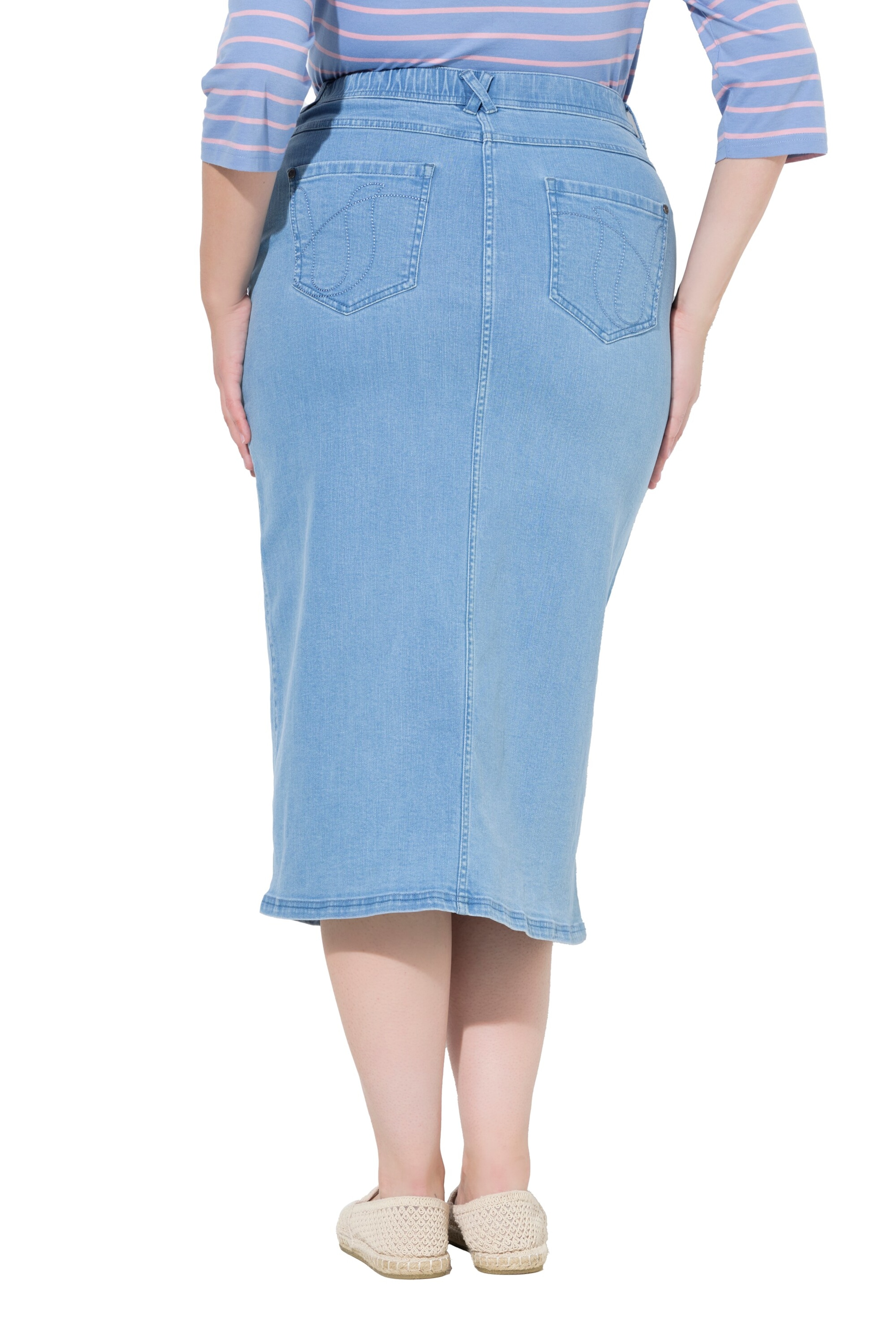 Ulla Popken Rock in Blau