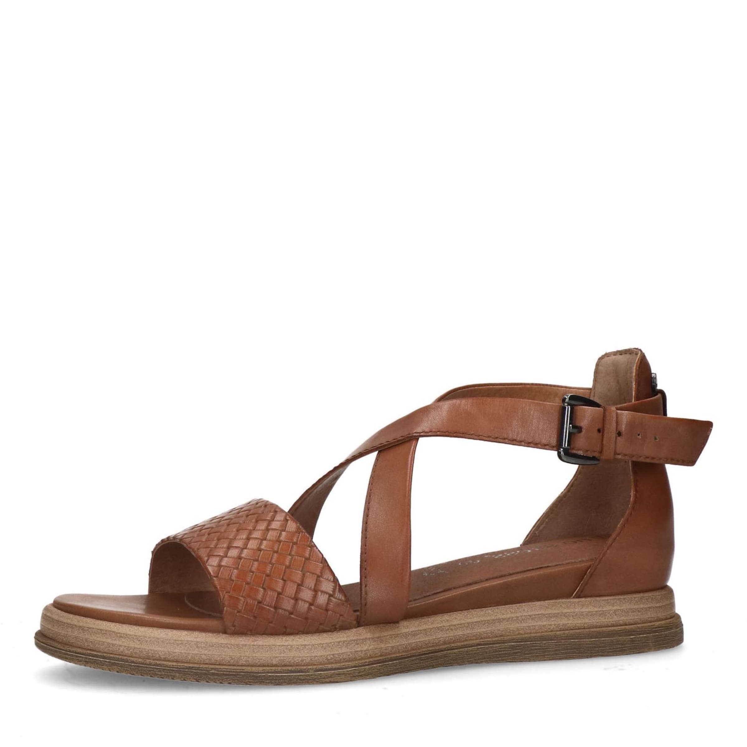 no stress Sandals in Brown: front