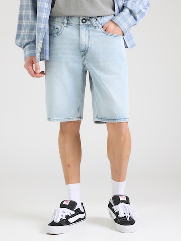 Volcom - regular Vaquero 'SOLVER' en azul: frente