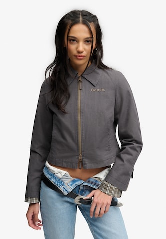 Veste mi-saison 'Bench x Superdry & Co' BENCH en gris : devant