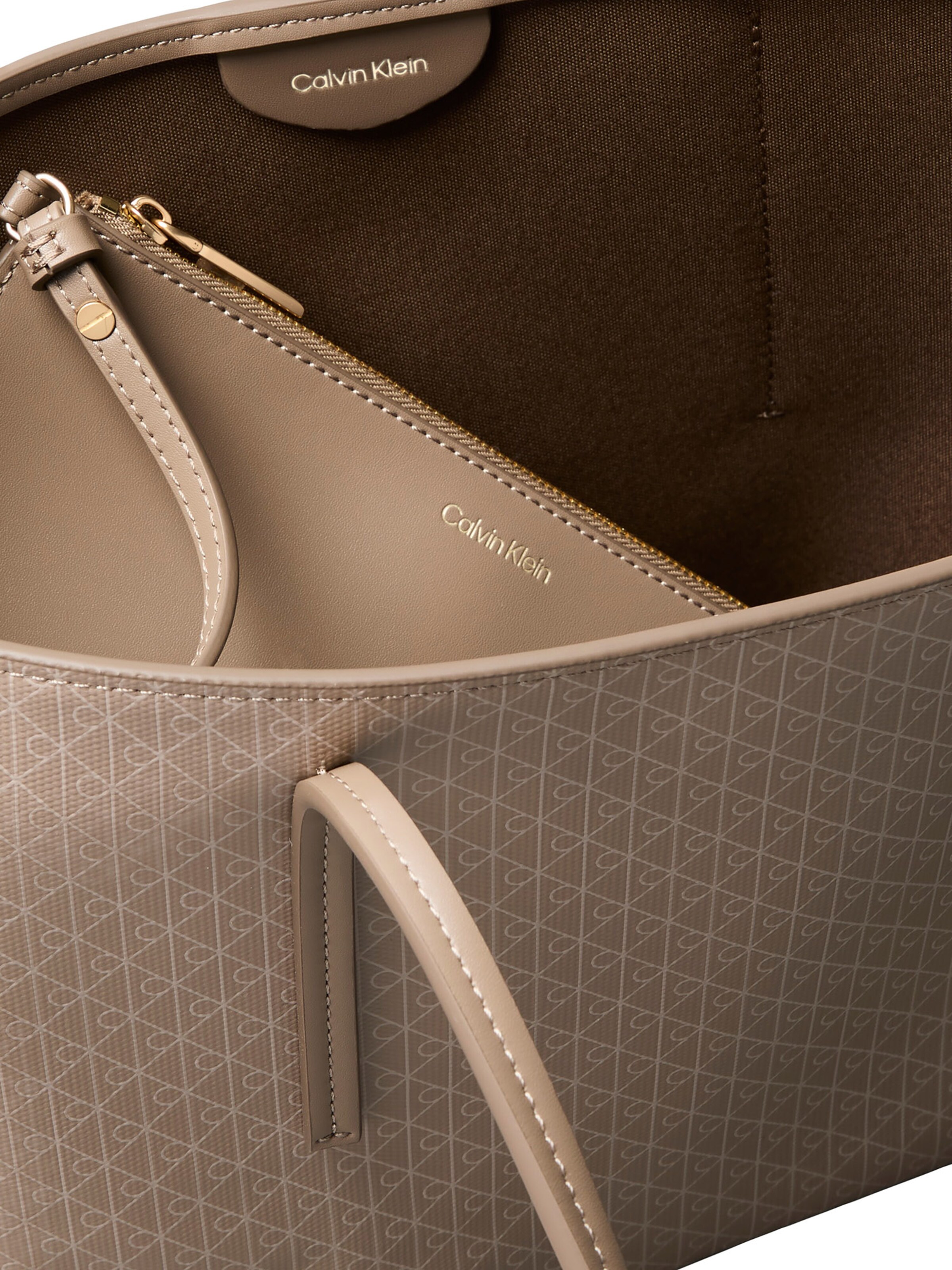 Calvin Klein Μεγάλη τσάντα σε γκρι