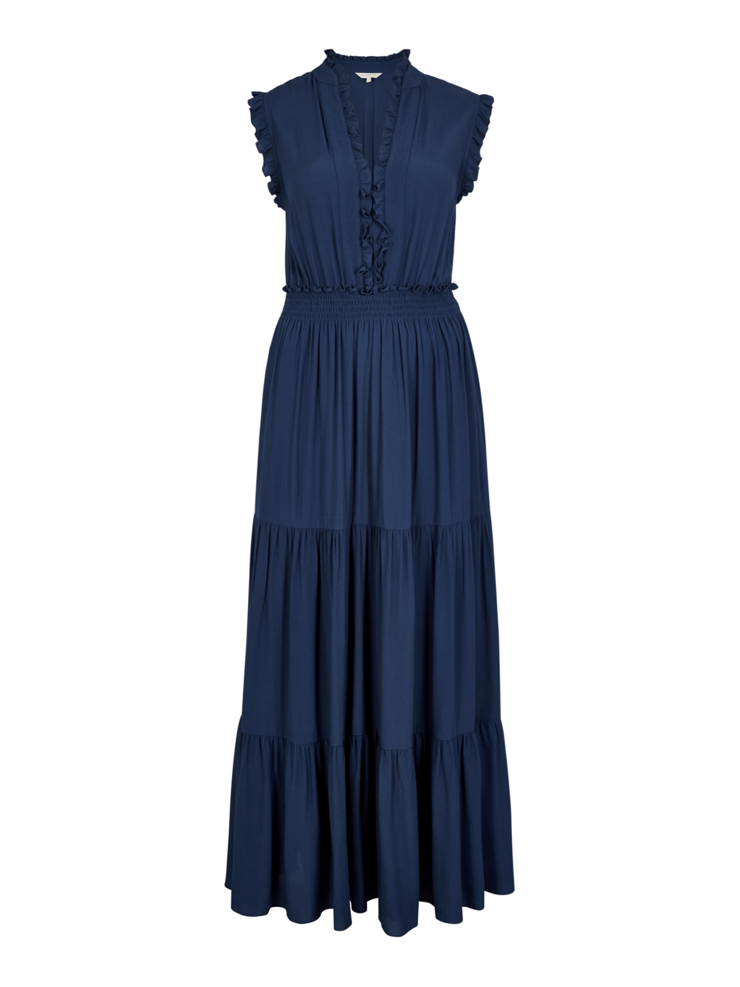 Apricot Robe ' ' en bleu, Vue avec produit