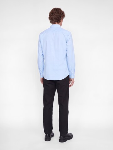 JJ Rebel Slim Fit Риза 'JREBPHILLY' в синьо