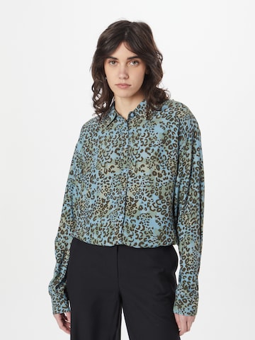 Camicia da donna 'Katriana' di MSCH COPENHAGEN in blu: frontale