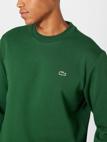LACOSTE Μπλούζα φούτερ σε πράσινο