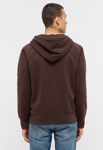 MUSTANG Sweatshirt 'Brighton in Braun