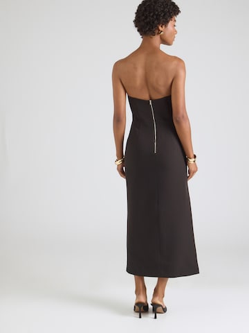 Robe de soirée 'PALTROW' Bardot en noir