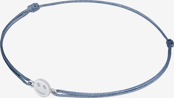 ELLI Armband 'Smiling Face' in Blauw
