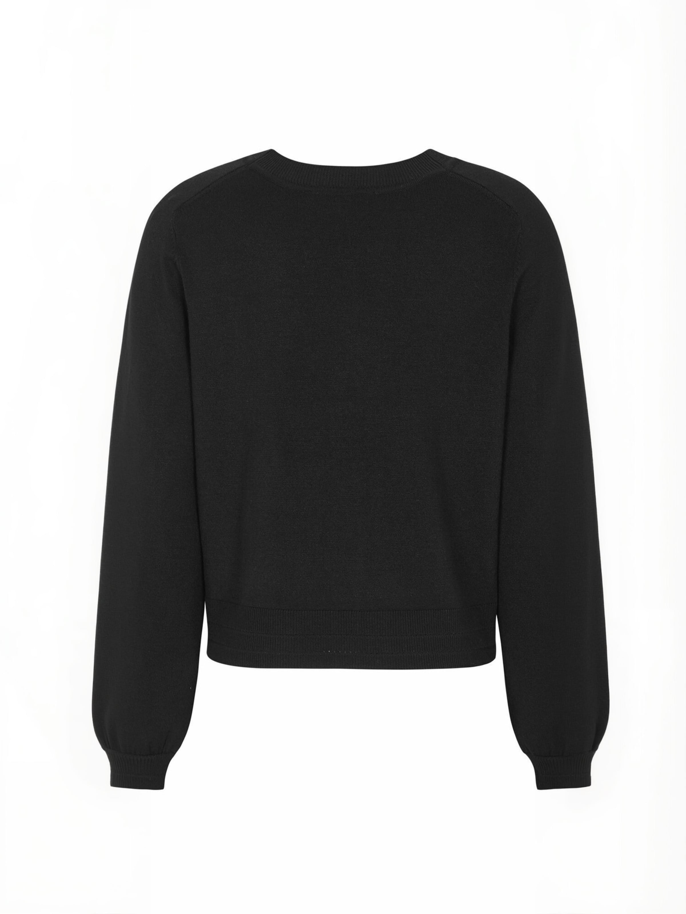 Geacă tricotată ' SRMarla ' de la Soft Rebels pe negru: spate