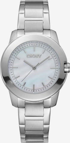 Montre à affichage analogique 'Park Ave Midi - Silber' DKNY en argent : devant