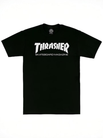 THRASHER Shirt 'SKATE MAG' in Zwart: voorkant
