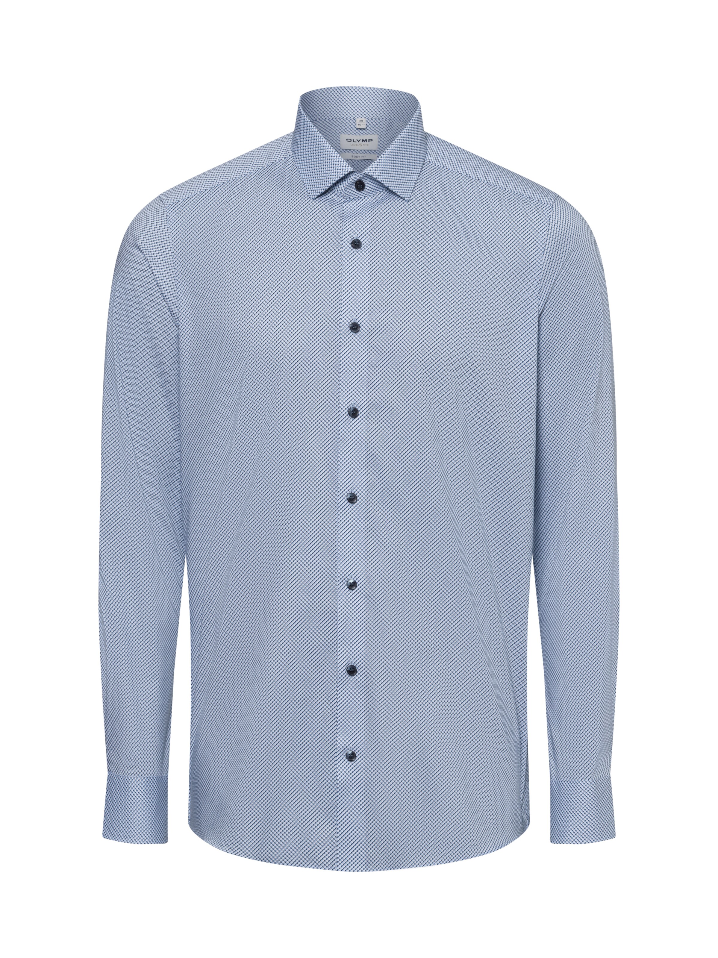 OLYMP Businesshemd in Blau: Vorderseite