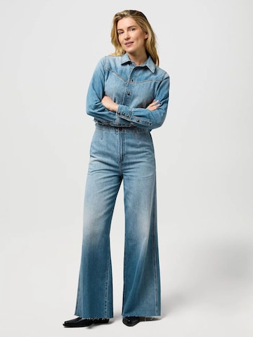Combinaison WRANGLER en bleu : devant