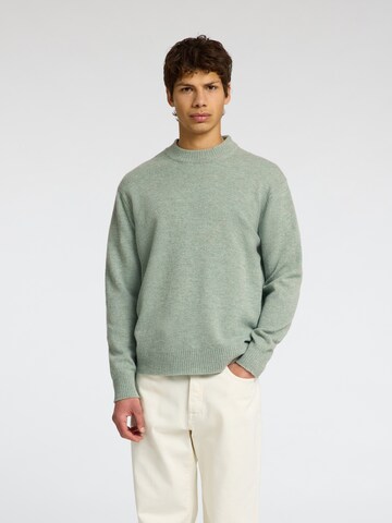 SELECTED HOMME Trui 'SLHReuben' in Groen: voorkant